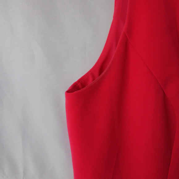 Lauren Ralph Lauren Hot Pink Full Front Zip Dress - Picture 4 of 7